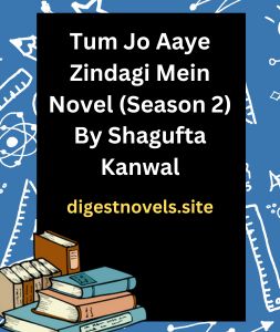 Tum Jo Aaye Zindagi Mein Novel (Season 2) By Shagufta Kanwal