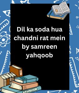 Dil ka soda hua chandni rat mein by samreen yahqoob 3 Dil ka soda hua chandni rat mein by samreen yahqoob